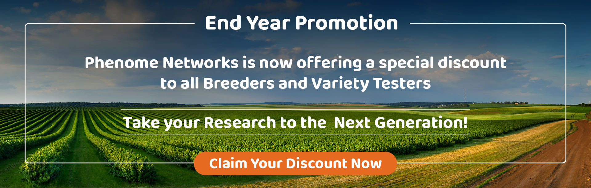 End Year Promotion Contact Us - Phenome-Networks